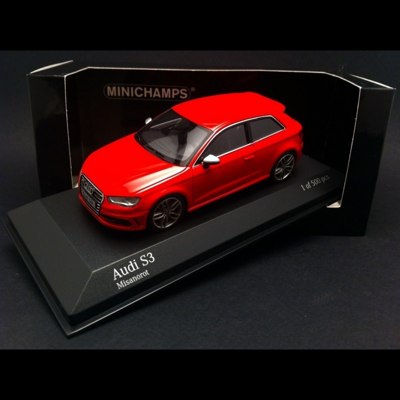 Audi S3 2013 red 1/43 Minichamps 437013020