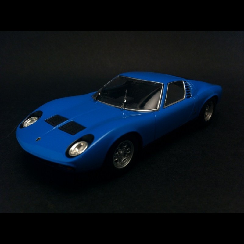 Miniature Lamborghini Miura SV 1971 1/43 - Die-cast Métal - Boîte D'origine - IXO - Neuf