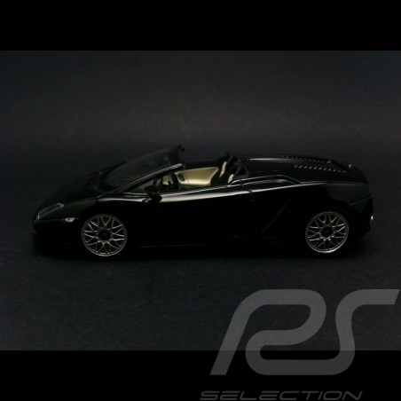 Lamborghini Gallardo LP560 4 Spyder 2008 black 1/43 Minichamps 400103830