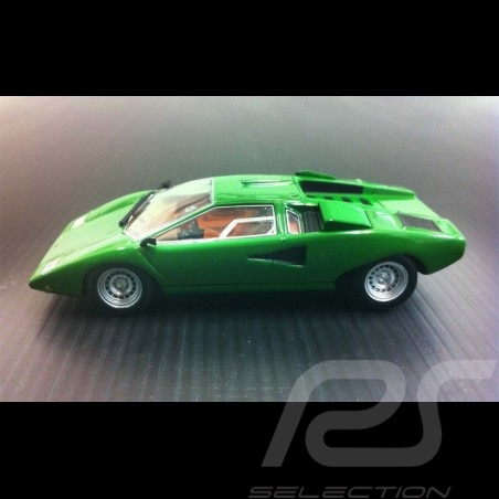 Lamborghini Countach LP400 1974 green 1/43 Minichamps 436103100