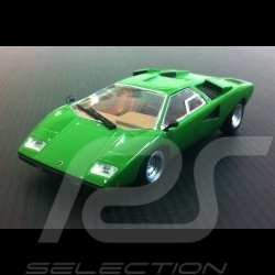 Lamborghini Countach LP400 1974 green 1/43 Minichamps 436103100