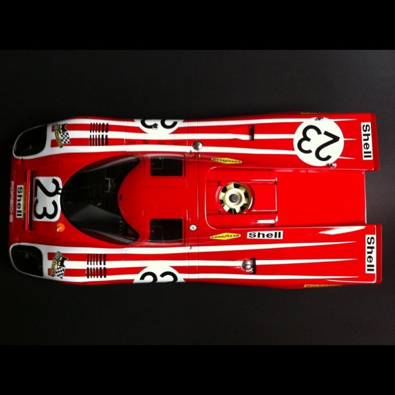 WERK83 W1802601 Scale 1/18 | PORSCHE 917K 4.9L TEAM SALZBURG N 23 WINNER 24h LE MANS 1970 HANS