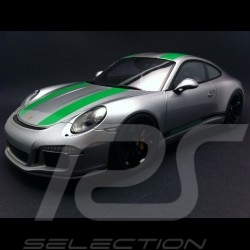 Porsche 911 type 991 R grau / grün 1/18 Spark WAP0211460H