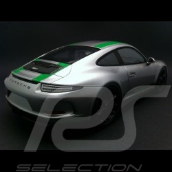 Porsche 997 Carrera grise 1/43 Minichamps WAP02011415
