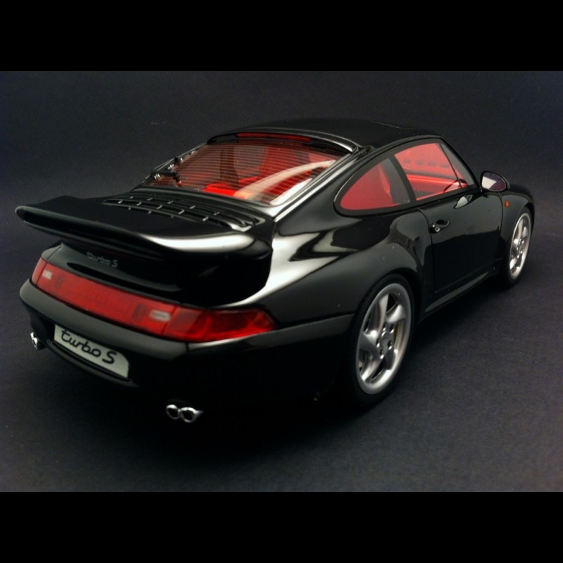 Porsche 993 Turbo S black 1/18 GT Spirit GT714