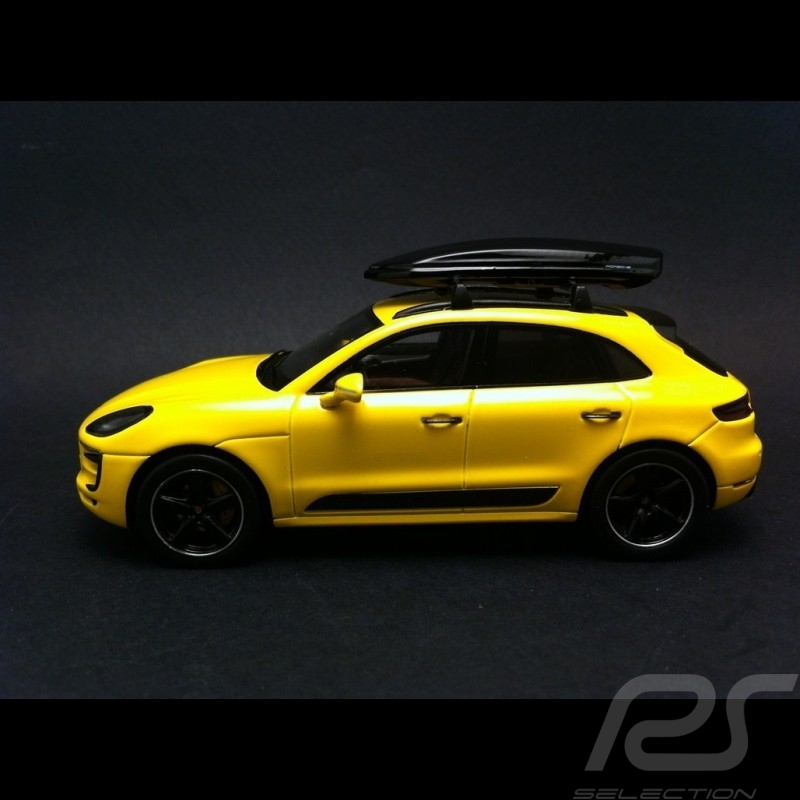 Porsche Macan GTS Tequipment jaune 1/43 Spark WAX02020034 Porsche Macan GTS Tequipment jaune 1/43 Spark WAX02020034