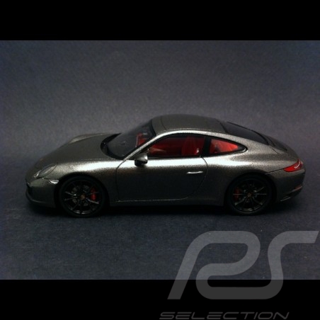 Porsche 997 Carrera grise 1/43 Minichamps WAP02011415