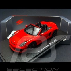 Posche Boxster Spyder 2015 rouge 1/43 Spark S4932
