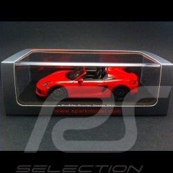 Posche Boxster Spyder 2015 rot 1/43 Spark S4932