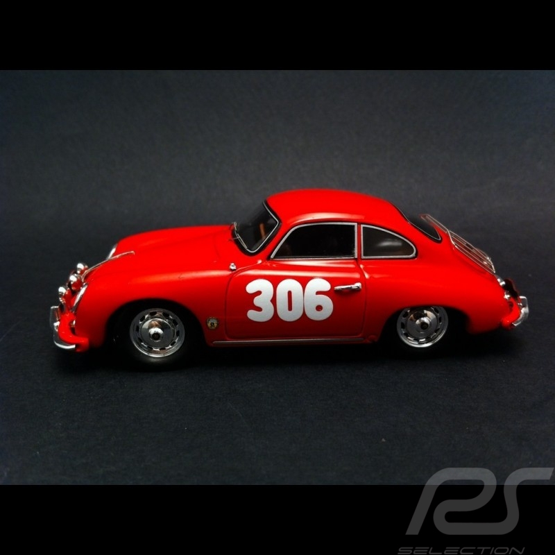 Porsche 356 Monte Carlo Rally 1958 n° 306 1/43 Spark S1354