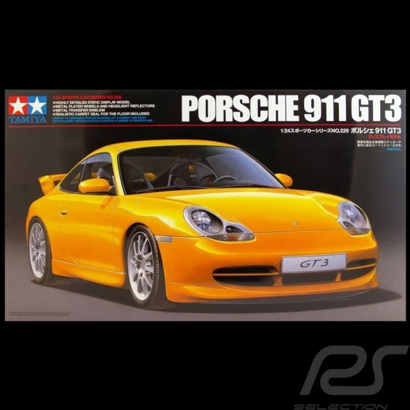 Kit Porsche 911 type 996 GT3 2001 1/24 Tamiya 24229 