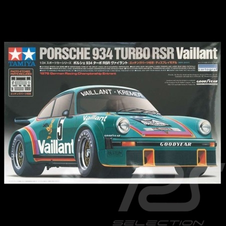 Kit Porsche 934 Turbo RSR Vaillant 1/24 Tamiya 24334