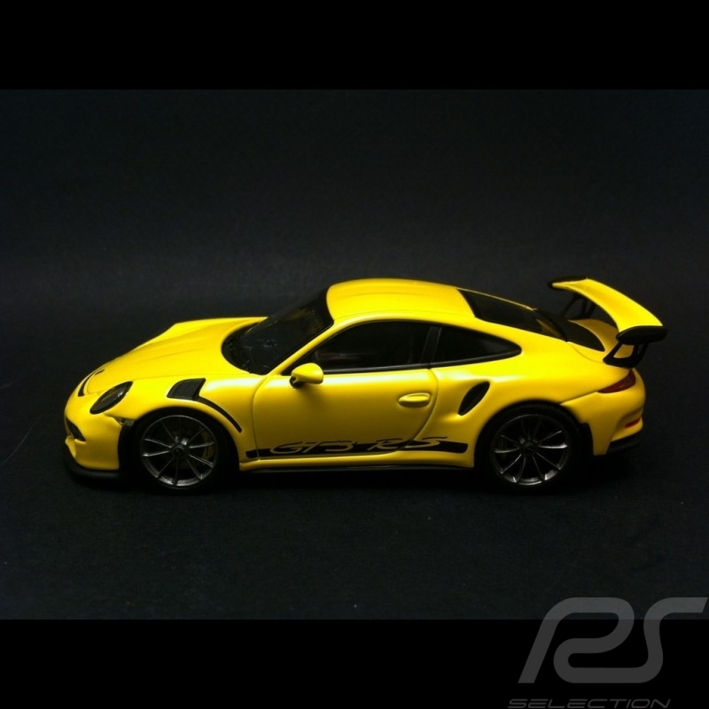 Porsche 991 GT3 RS 2016 jaune racing 1/43 Minichamps CA04316040 Porsche 991 GT3 RS 2016 jaune racing 1/43 Minichamps CA04316040