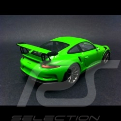 Porsche 991 GT3 RS 2016 Lime Green 1/43 Minichamps CA04316041