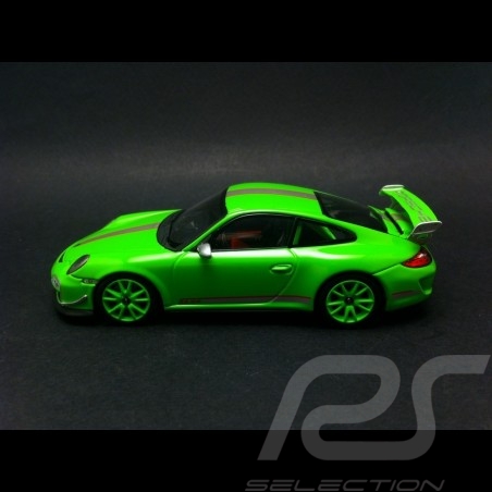 Porsche 997 GT3 RS 4.0 2011 green 1/43 Minichamps CA04316054