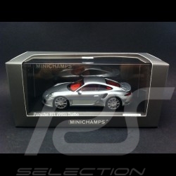 Porsche 991 Turbo 2013 silver grey 1/43 Minichamps CA04316059