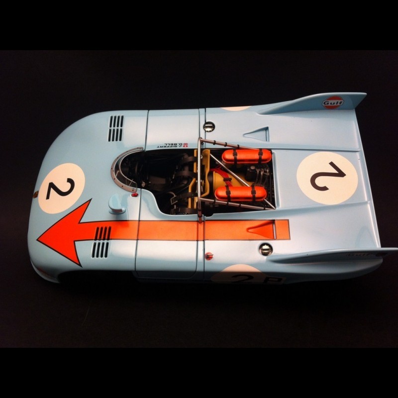 Porsche 908 / 03 Nürburgring 1971 n° 2 Gulf 1/18 Autoart 87173
