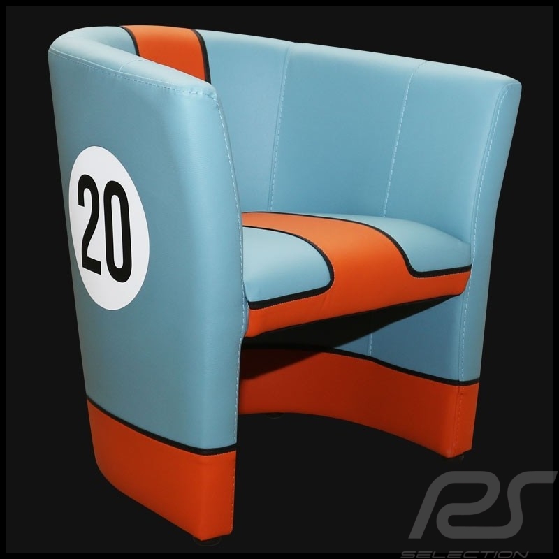 Tubstuhl Racing Inside n° 20 blau Racing team / orange