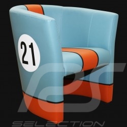 Tubstuhl Racing Inside n° 21 blau Racing team / orange