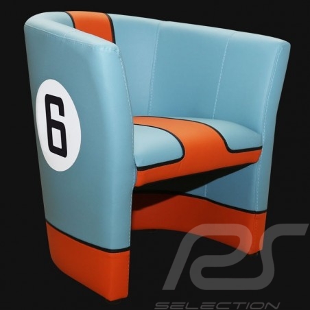 Tubstuhl  Racing Inside n° 6 blau Racing team blau / orange