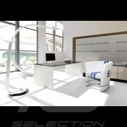 Cabriolet chair Racing Inside n° 6 Cobra racing white / blue