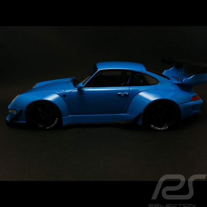 Porsche 993 RWB 2016 riviera blau 1/18 GT SPIRIT ZM087