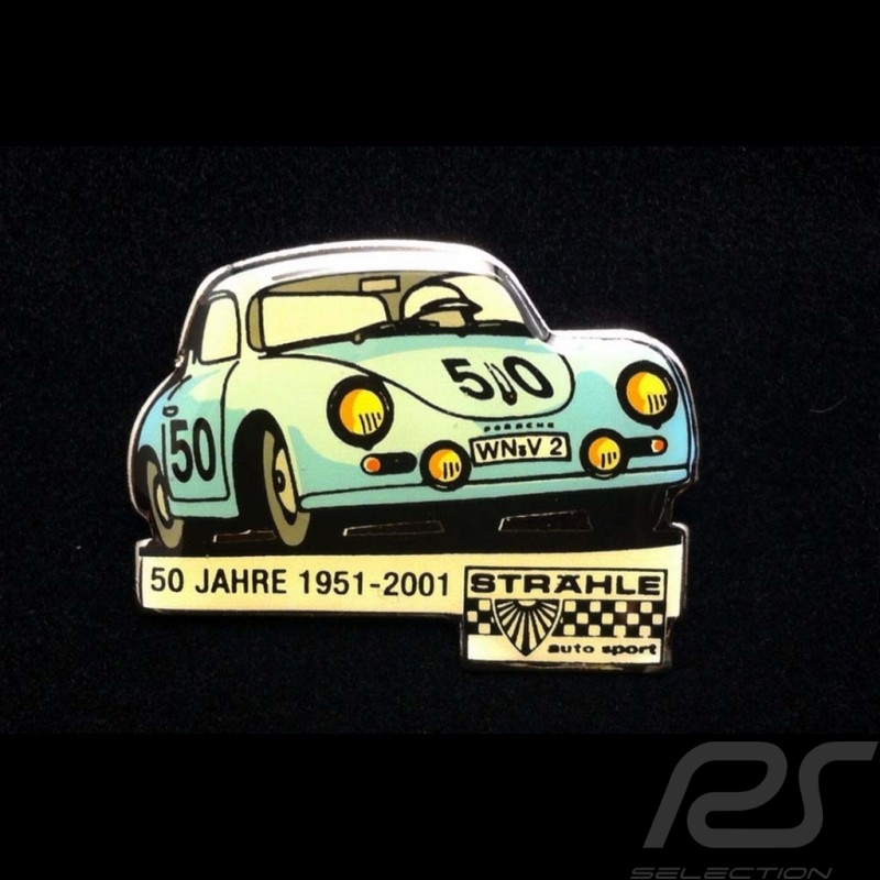 Porsche Button 50 jahre Porsche 356 1951-2001 Strähle auto sport