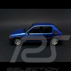 Peugeot 205 GTI 1990 metallic blau 1/43 Minichamps 940112301