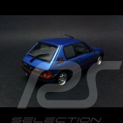 Peugeot 205 GTI 1990 metallic blau 1/43 Minichamps 940112301