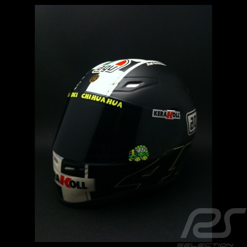 AGV Helm Valentino Rossi Moto GP Motegi 2008 1/2 Minichamps 328080088