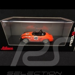 Porsche 356 Speedster n° 45 Ed Parlett orange / noir 1/43 Schuco 450883700