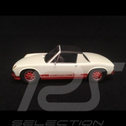 Porsche 914 2.0 Creamsicle ivory / red 1/43 Schuco 450370100