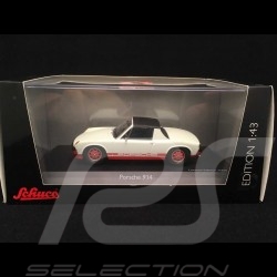 Porsche 914 2.0 Creamsicle ivory / red 1/43 Schuco 450370100