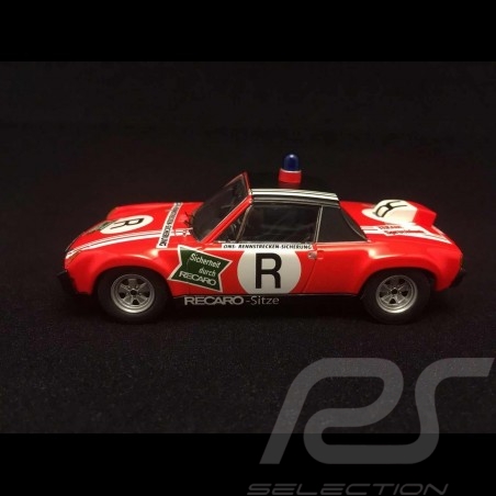 Porsche 914 6 R ONS Service de sécurité Norisring 1973 rouge 1/43 Schuco 450370600