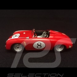 Porsche 356 Speedster n° 8 America rot / weiß 1/43 Premium 18033