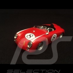 Porsche 356 Speedster n° 8 America rot / weiß 1/43 Premium 18033