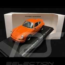 Porsche 911 2.7 Carrera RS 1973 orange bandes noires 1/43 Welly MAP01997314