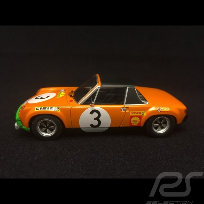 Porsche 914 6 Marathon de la route 1970 n° 3 Waldegard 1/43 Minichamps 400706503