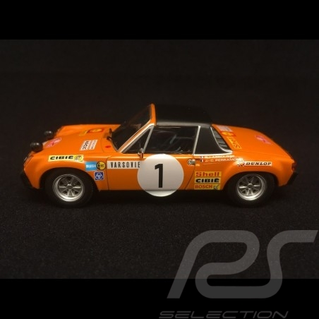 Porsche 914 6 Rallye Monte Carlo 1971 n° 1 Larrousse 1/43 Minichamps 400716501
