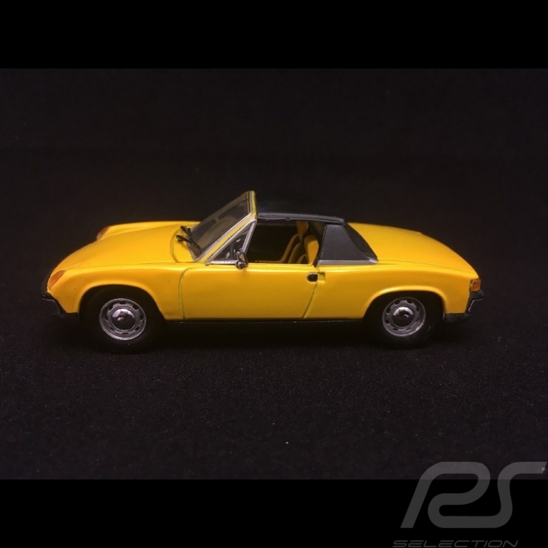Porsche 914 4 2.0 1969 signal gelb 1/43 Detail Cars 343