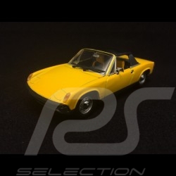 Porsche 914 4 2.0 1969 jaune signal 1/43 Detail Cars 343
