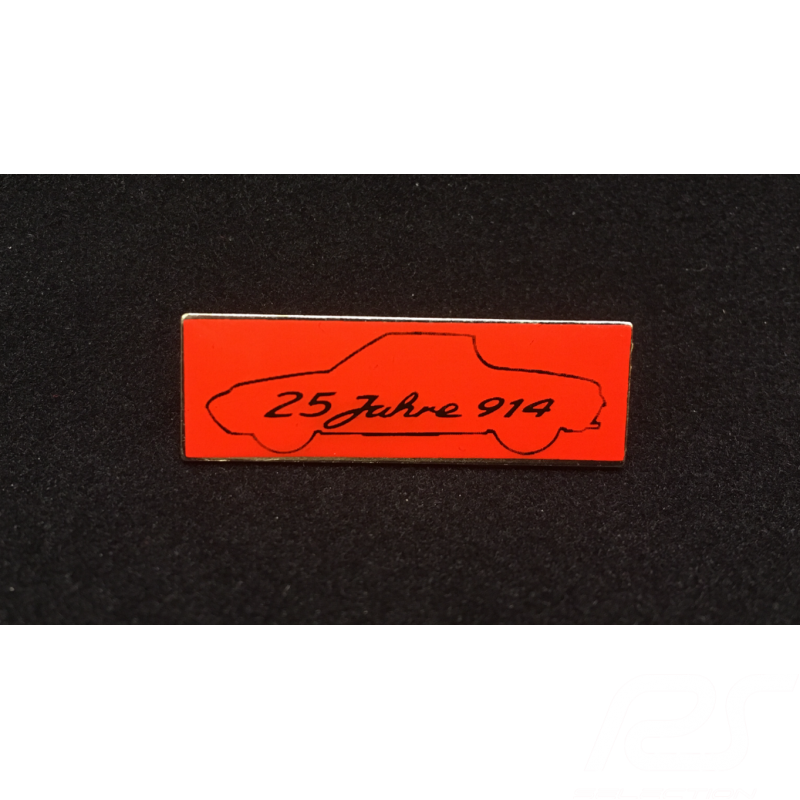 Porsche Pin 25 Jahre Porsche 914 orange