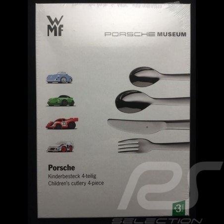 Porsche cutlery for kids 4 small Porsche MAP07003916 - Set of 4
