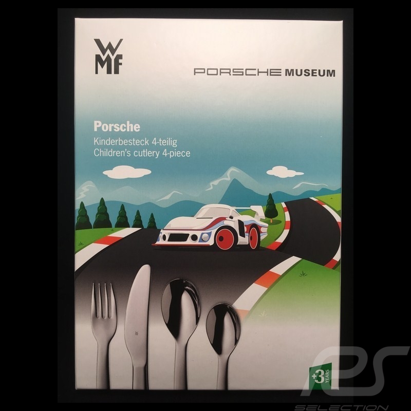 Porsche couverts pour enfant Porsche 935 cutlery for kids besteck für kinder MAP07003916 - Set de 4