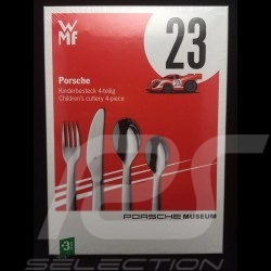 Couverts Porsche pour enfant Porsche 917 cutlery for kids MAP07003916 besteck für kinder Set de 4