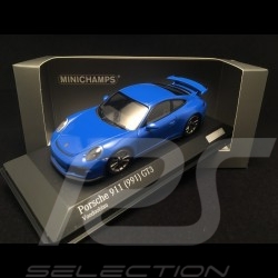 Porsche 991 GT3 voodoo blue 1/43 Minichamps CA04316084