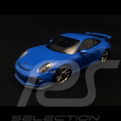 Porsche 991 GT3 bleu voodoo 1/43 Minichamps CA04316084