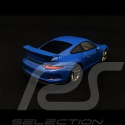Porsche 991 GT3 voodoo blue 1/43 Minichamps CA04316084