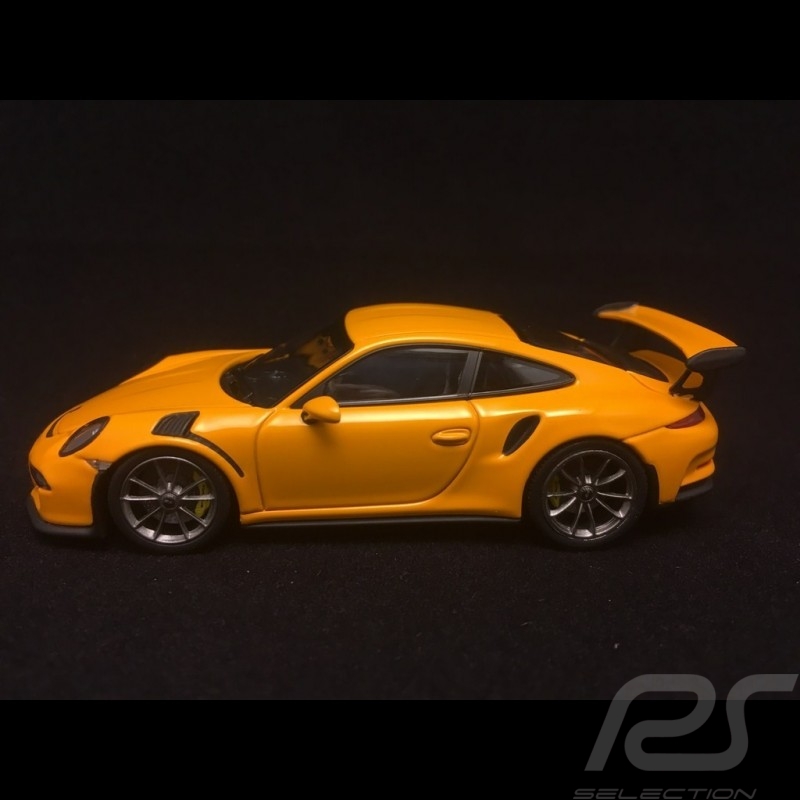 Porsche 991 GT3 RS signalgelb 1/43 Minichamps CA04316046
