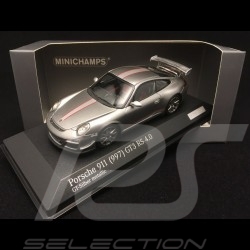 Porsche 997 GT3 RS 4.0 gris argent GT 1/43 Minichamps CA04316049